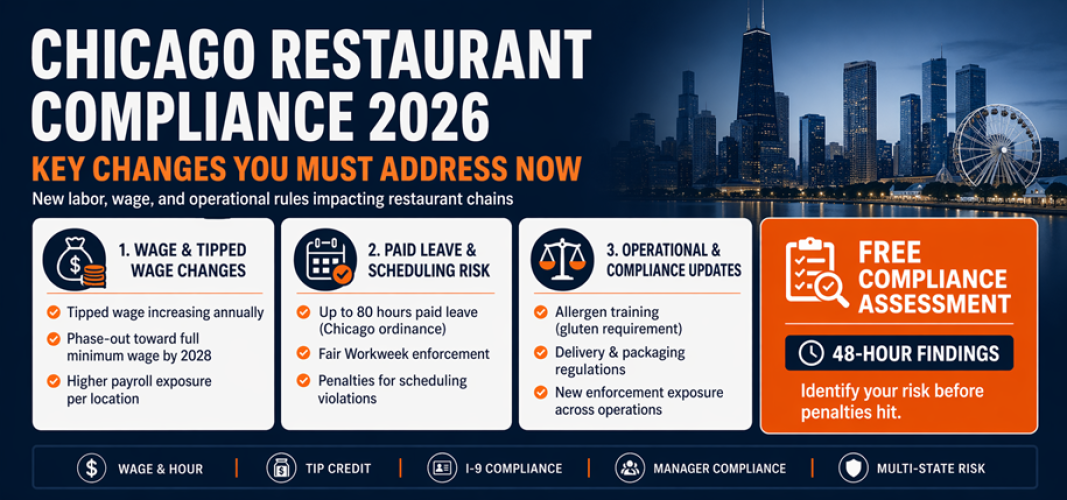 Chicago restaurant compliance 2026