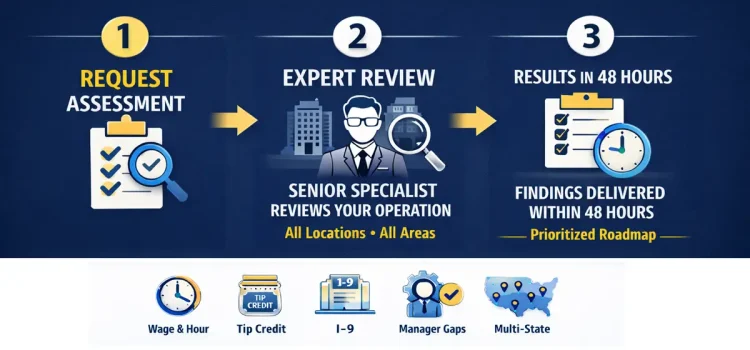 restaurant hr compliance audit process myhrcd