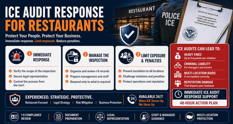 ICE worksite enforcement for restaurants