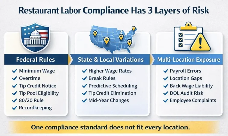 restaurant labor compliance rules checklist 2026 myhrcd