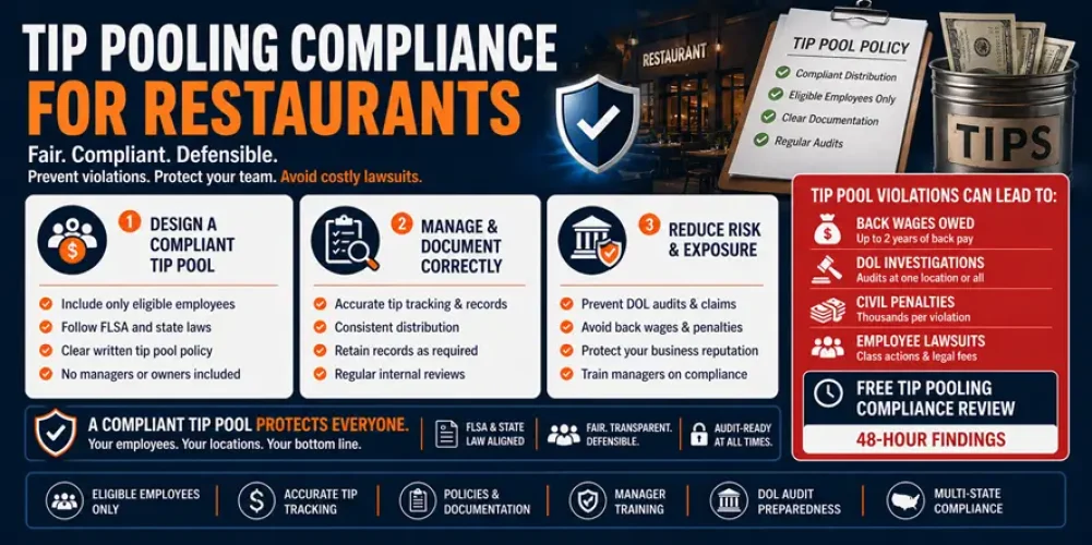 tip pooling compliance for restaurants