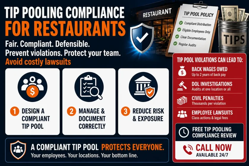 tip pooling compliance for restaurants