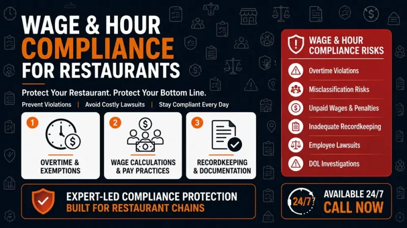Wage and Hour compliance for restaurants